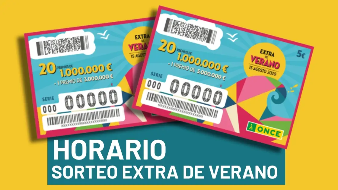 Sorteo Extra de Verano de la ONCE