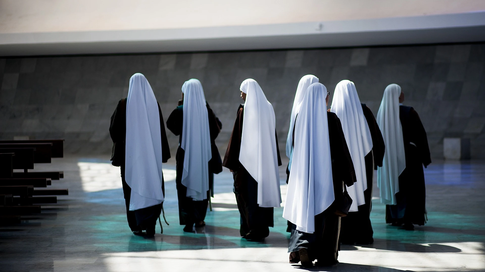 Un grupo de monjas