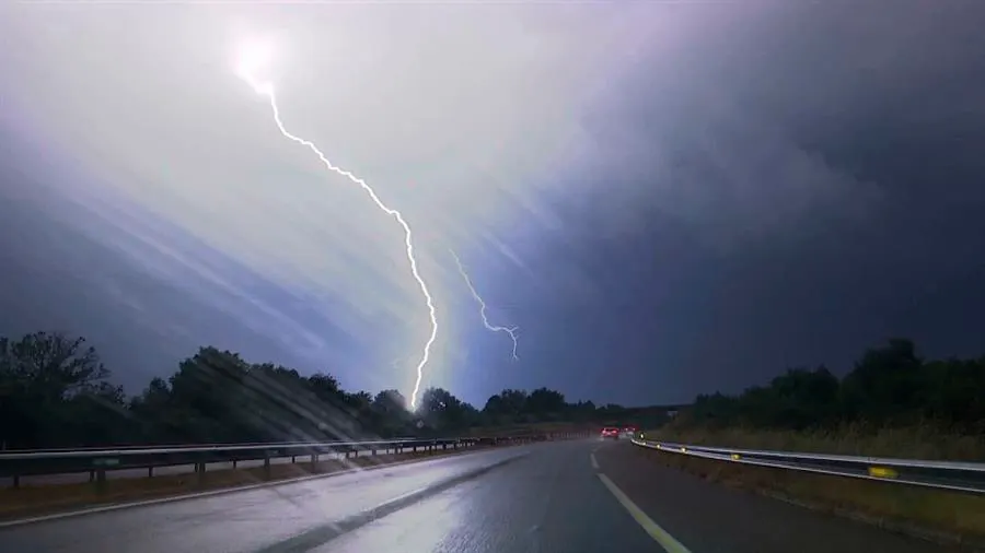 Tormenta en la provincia de Ourense Tormenta en la provincia de Ourense