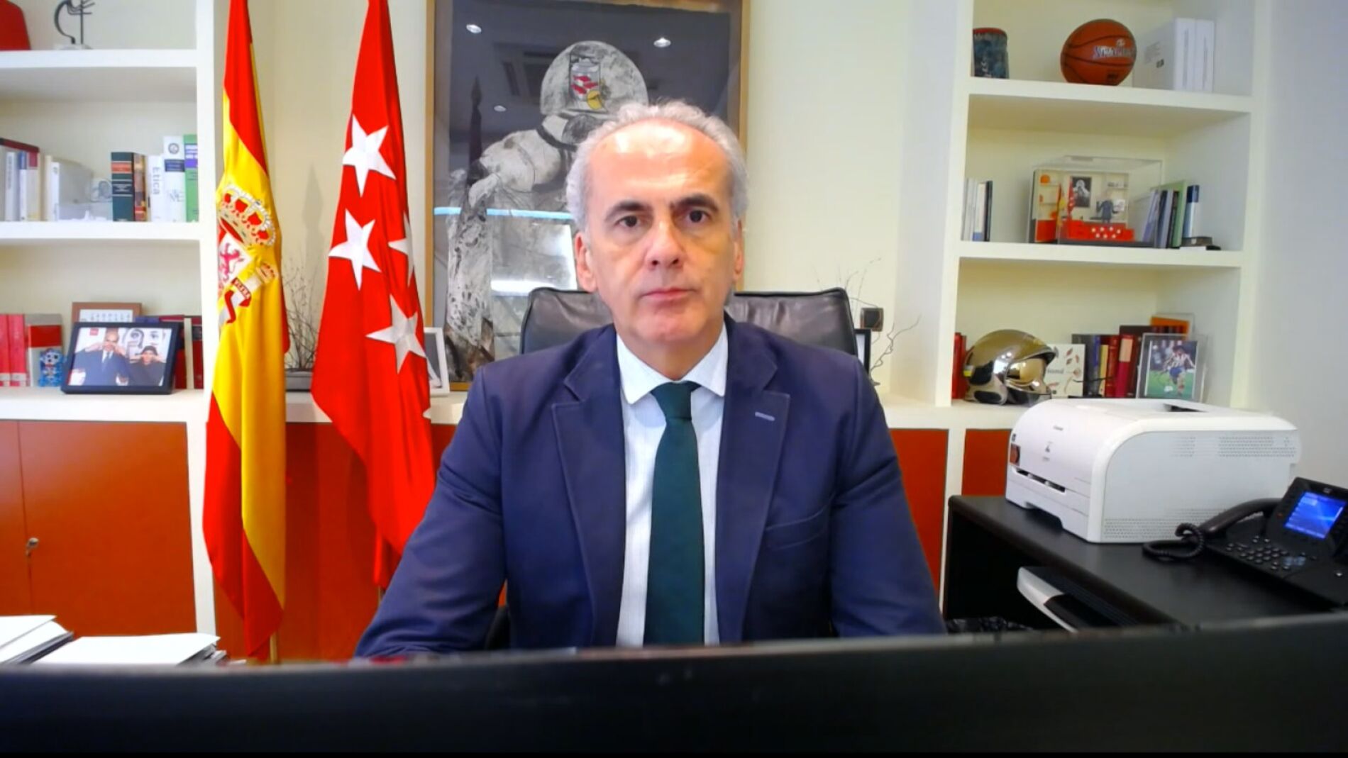 Enrique Ruiz Escudero: "El contrato con la empresa Quir&oacute;n Prevenci&oacute;n es apenas un 5% del total de rastreadores"