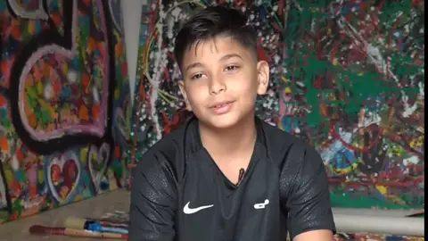 Juanito Cortés, el niño pintor de Barcelona Juanito Cortés, el niño pintor de Barcelona
