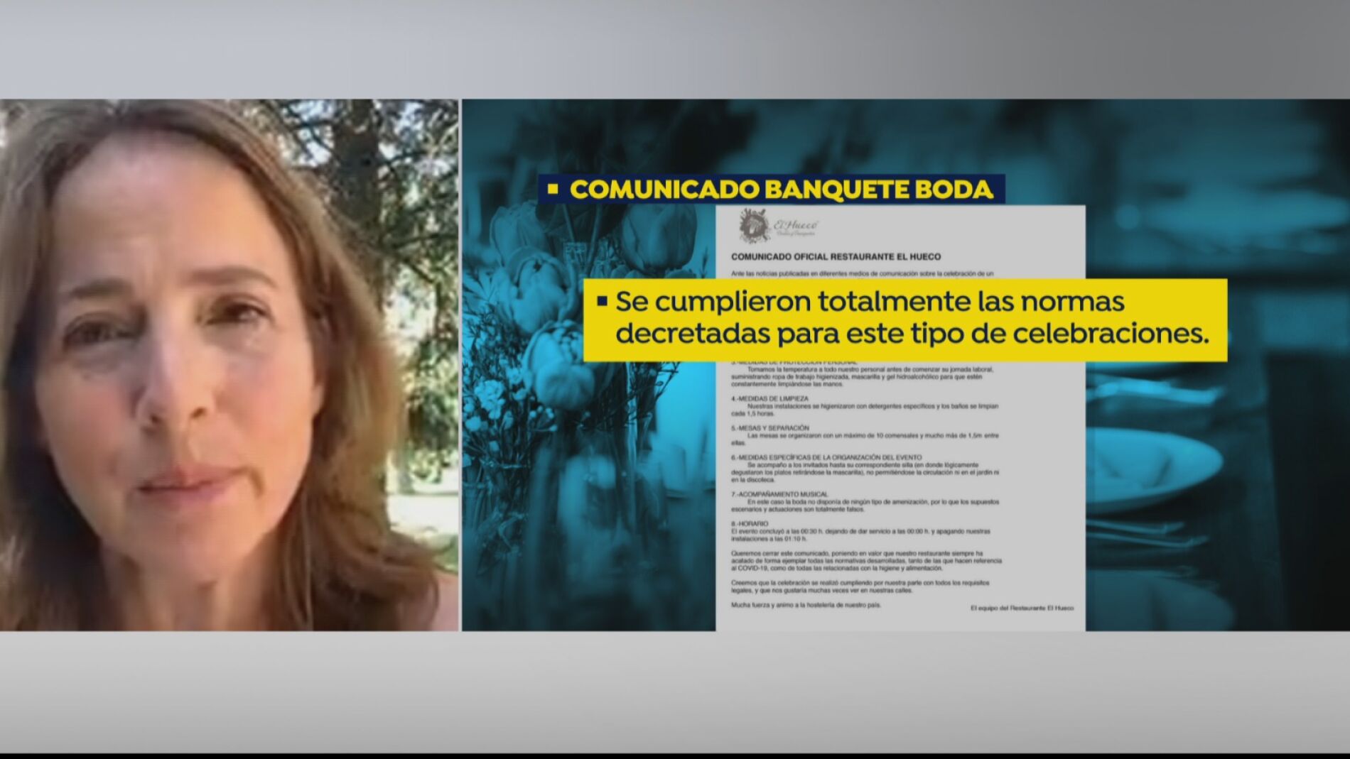 Portavoz de la Asociaci&oacute;n Profesional Bodas de Espa&ntilde;a: "Se est&aacute;n tomando medidas extremas"