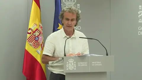 Fernando Simón, sobre la vuelta al cole: "No podemos pretender que nuestros hijos sean niños burbuja" Fernando Simón, sobre la vuelta al cole: "No podemos pretender que nuestros hijos sean niños burbuja"