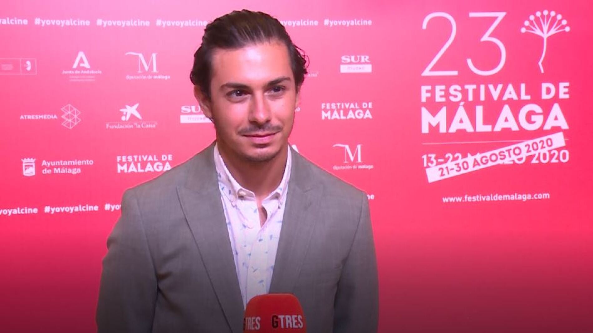 Alfred García en el Festival de Málaga 