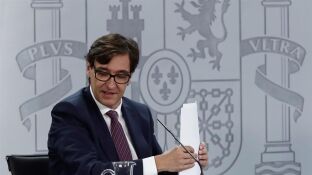 El ministro de Sanidad, Salvador Illa