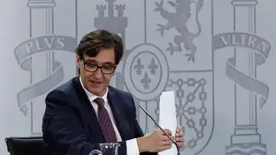 El ministro de Sanidad, Salvador Illa El ministro de Sanidad, Salvador Illa