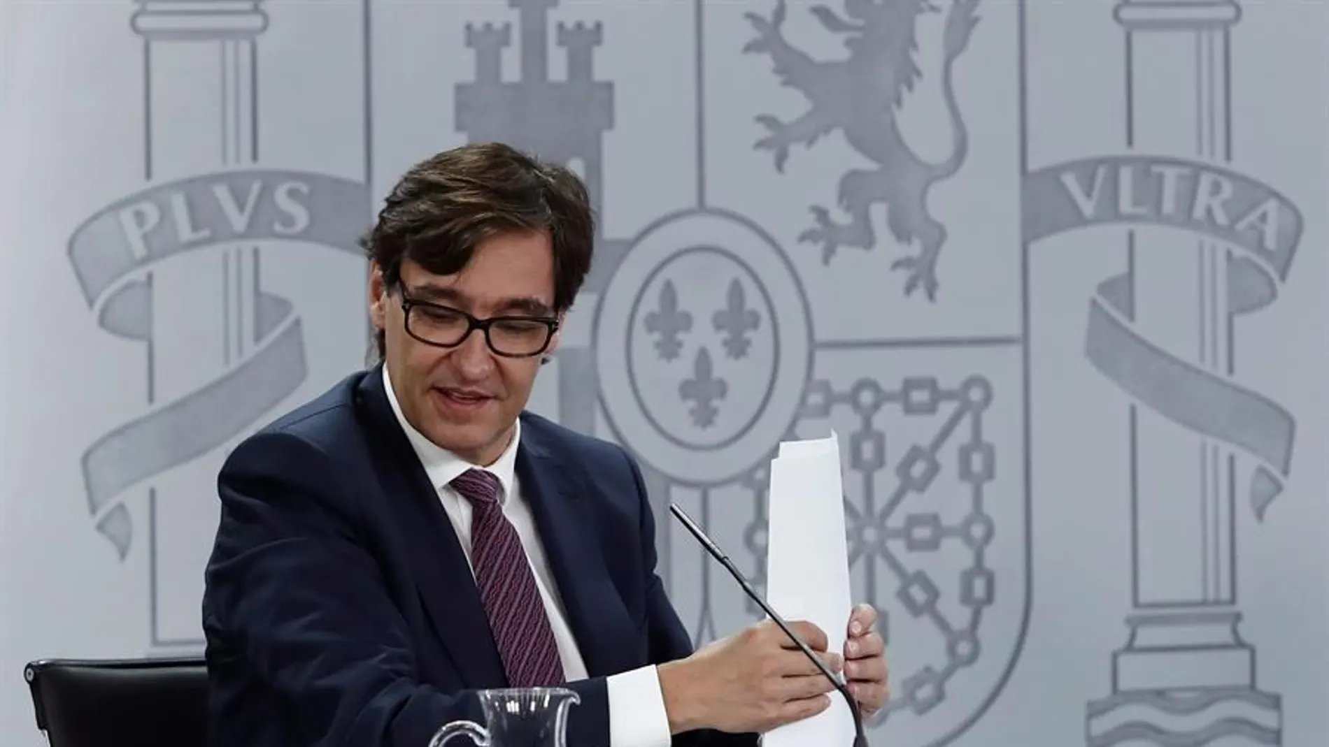 El ministro de Sanidad, Salvador Illa El ministro de Sanidad, Salvador Illa