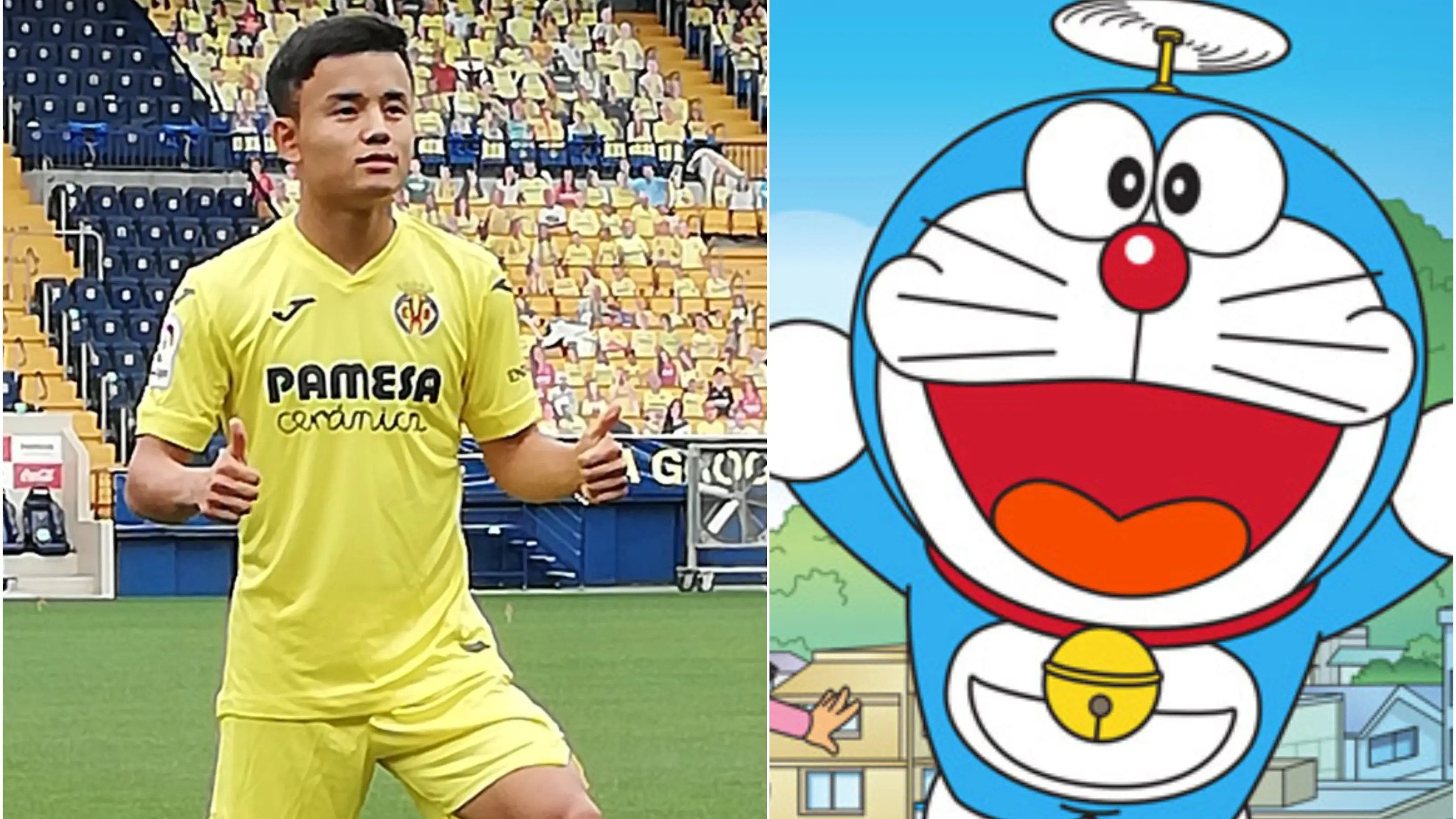 Cantar 'Doraemon' en japon&eacute;s, la novatada de bienvenida del Villarreal a Kubo