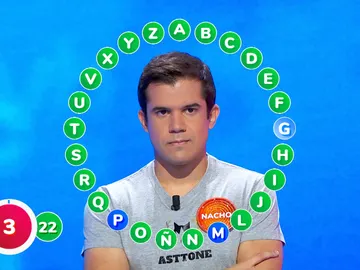 Aciertos a contrarreloj y un final estratégico entre Pablo y Nacho para superar ‘El Rosco’ Aciertos a contrarreloj y un final estratégico entre Pablo y Nacho para superar ‘El Rosco’