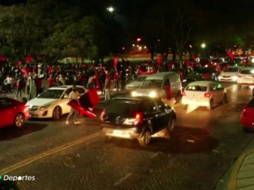 Los aficionados argentinos 