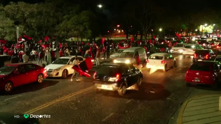 Los aficionados argentinos 