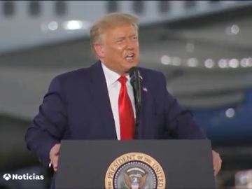 Donald Trump afronta su desventaja en las elecciones atacando a Joe Biden: "No pasa nada por tener 77 años, pero él los lleva mal"