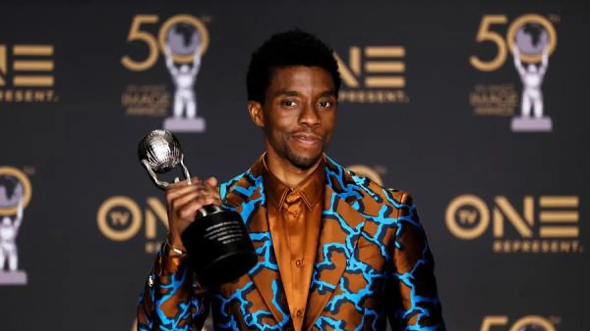 Imagen de archivo del actor Chadwick Boseman Imagen de archivo del actor Chadwick Boseman