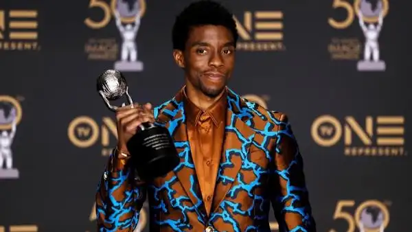 Imagen de archivo del actor Chadwick Boseman Imagen de archivo del actor Chadwick Boseman