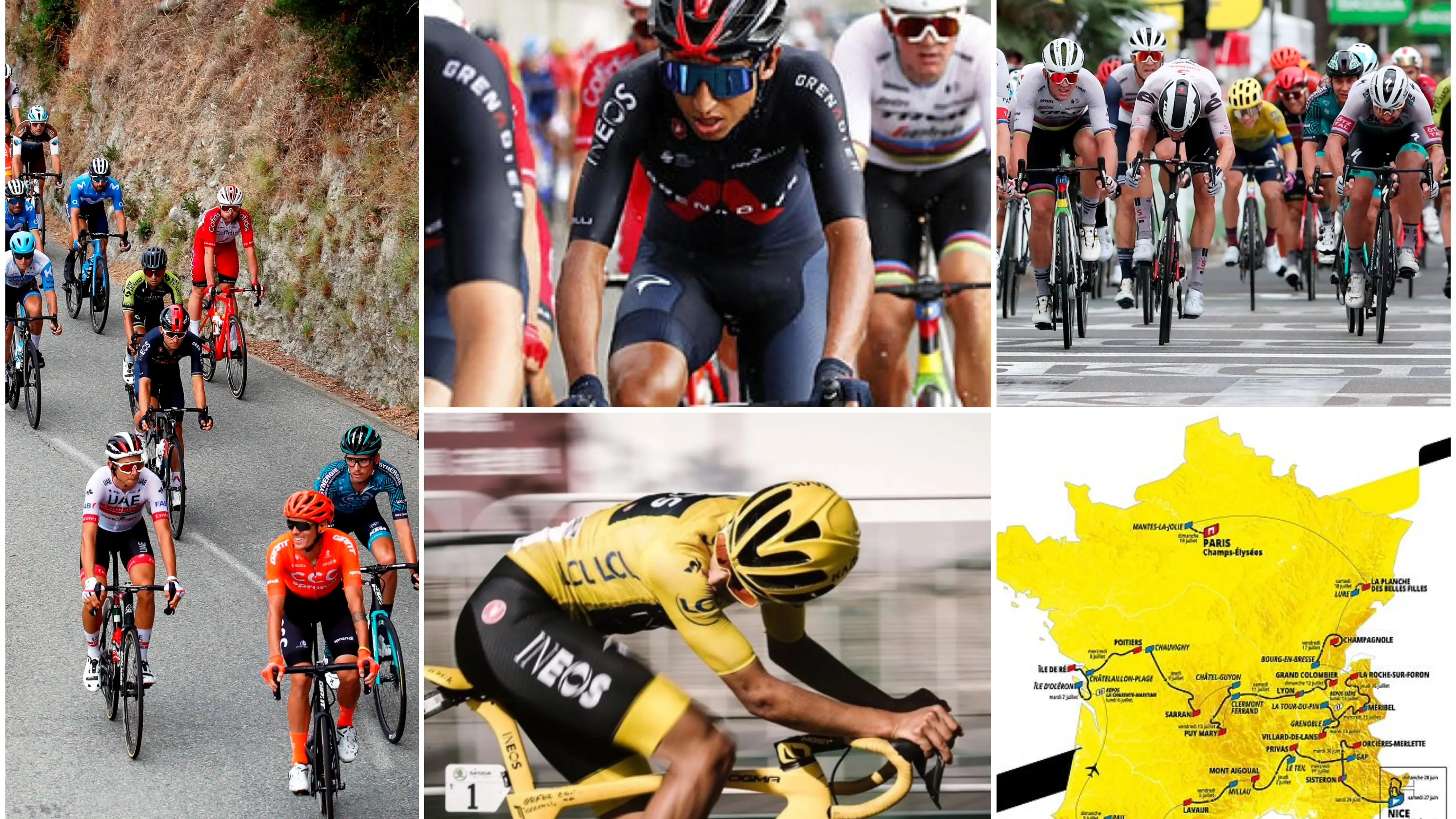 Tour de Francia 2020: favoritos, etapas y recorrido Tour de Francia 2020: favoritos, etapas y recorrido