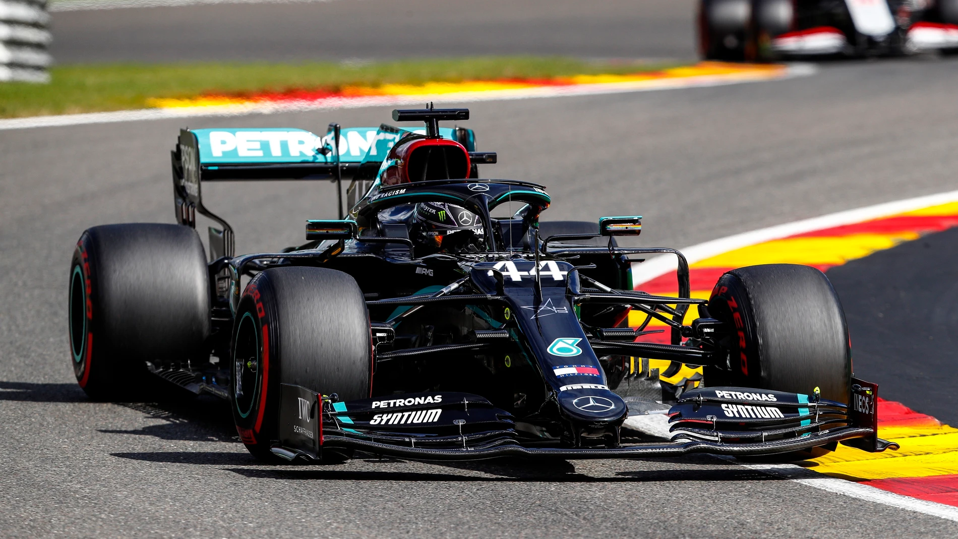 Lewis Hamilton, en el GP de Bélgica Lewis Hamilton, en el GP de Bélgica
