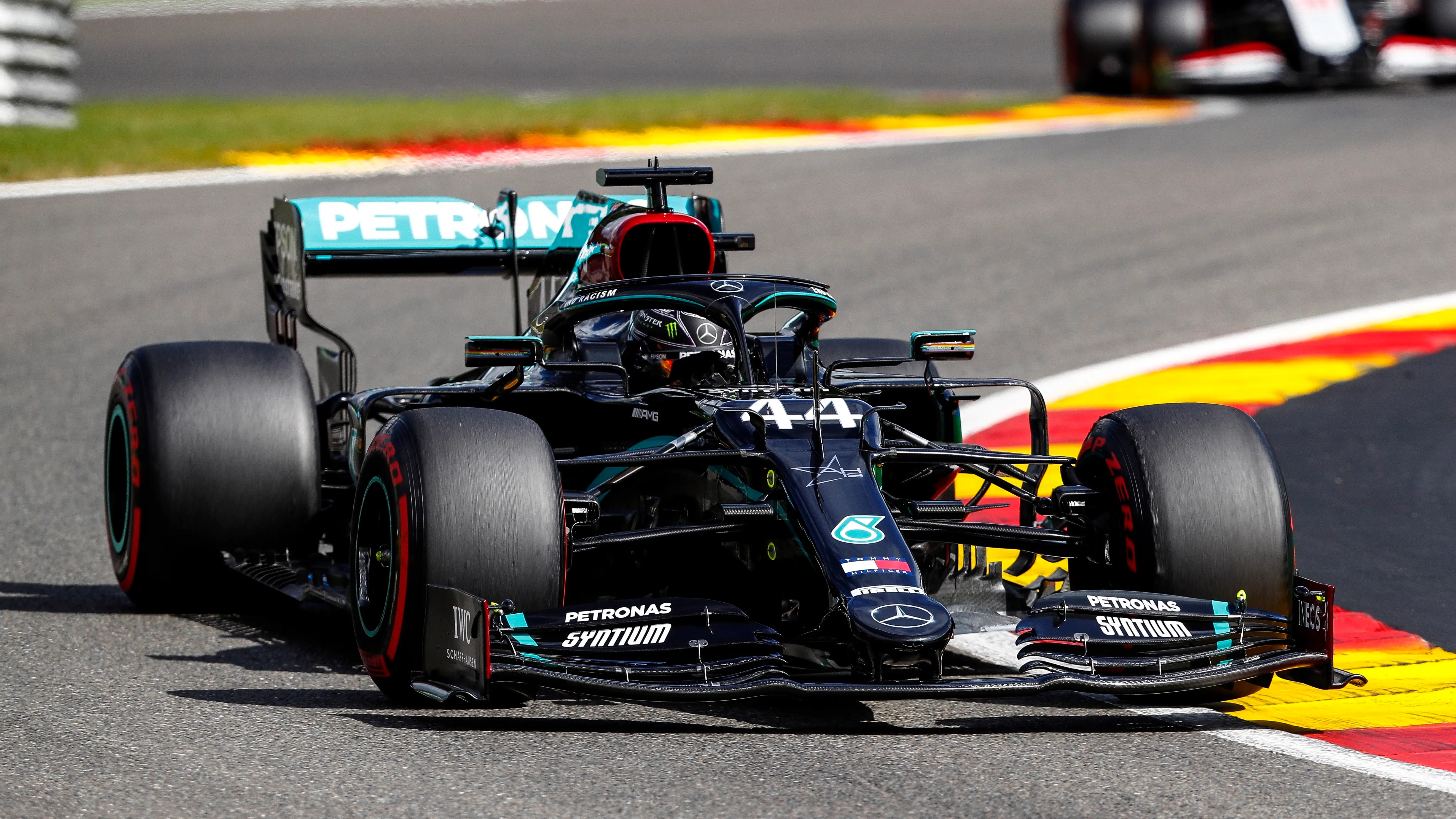 Lewis Hamilton, en el GP de Bélgica Lewis Hamilton, en el GP de Bélgica