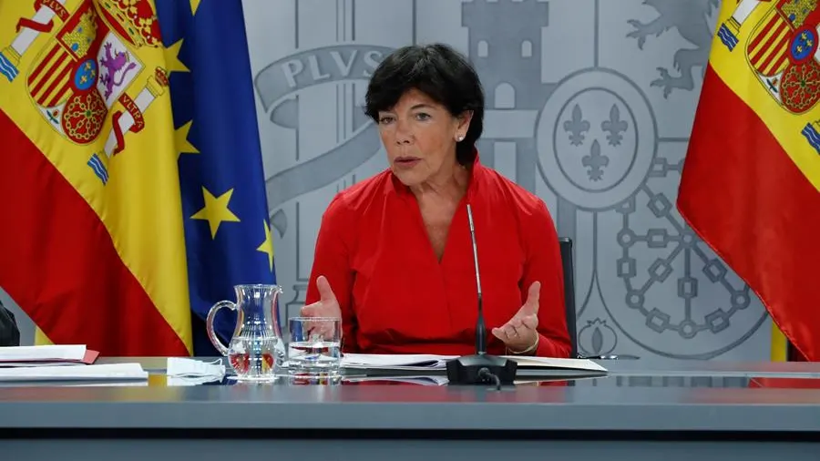 Isabel Celaá, ministra de Educación y Formación Profesional Isabel Celaá, ministra de Educación y Formación Profesional