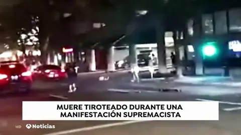 Muere una persona en la manifestación de Portland contra la violencia policial Muere una persona en la manifestación de Portland contra la violencia policial