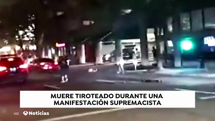 Muere una persona en la manifestaci&oacute;n de Portland contra la violencia policial