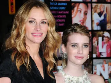 Julia Roberts y su sobrina, la actriz Emma Roberts Julia Roberts y su sobrina, la actriz Emma Roberts