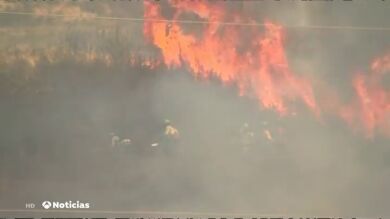 Miles de desalojados por el incendio de Almonaster la Real, Huelva, vuelven a casa: