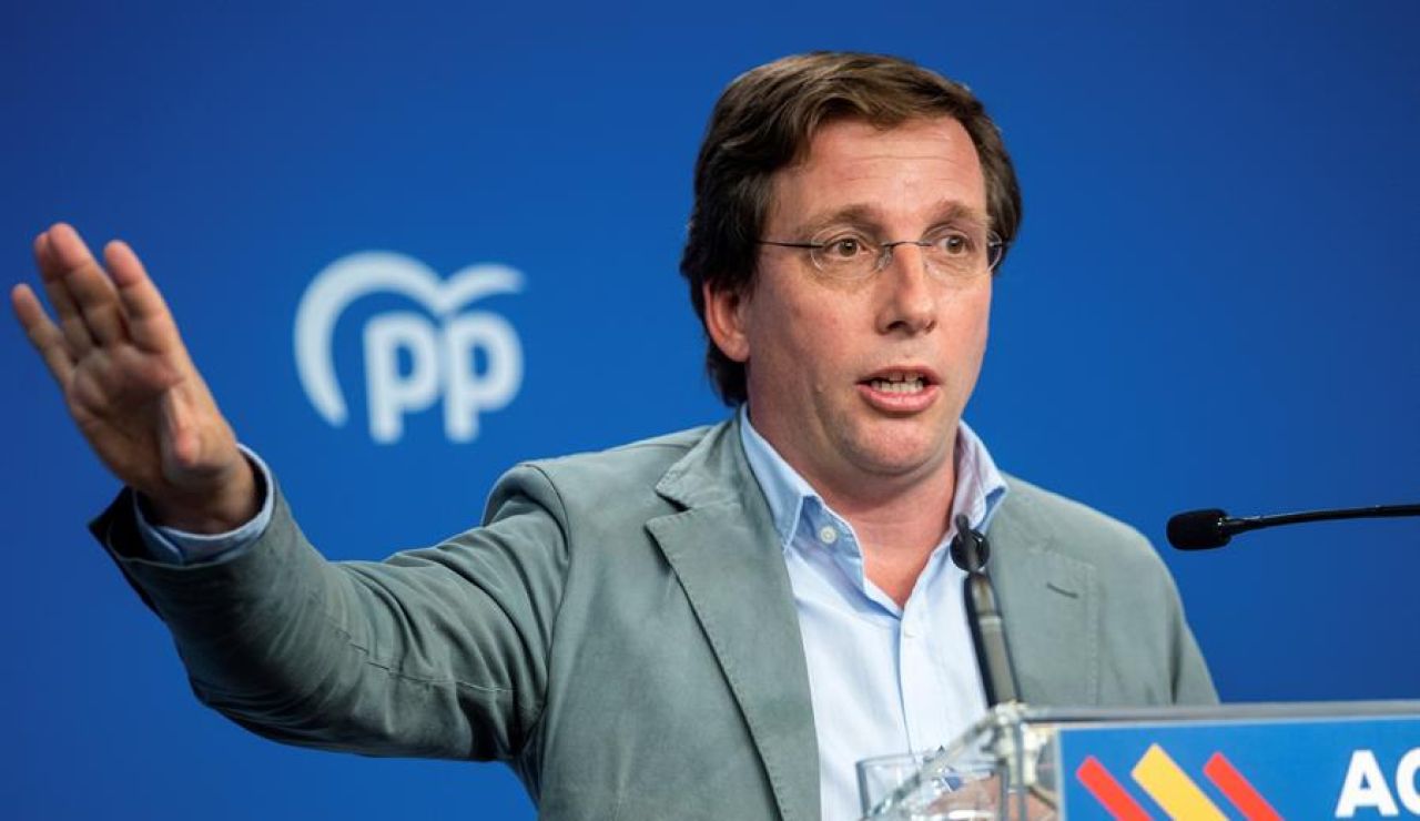El portavoz nacional del PP, José Luis Martínez-Almeida El portavoz nacional del PP, José Luis Martínez-Almeida