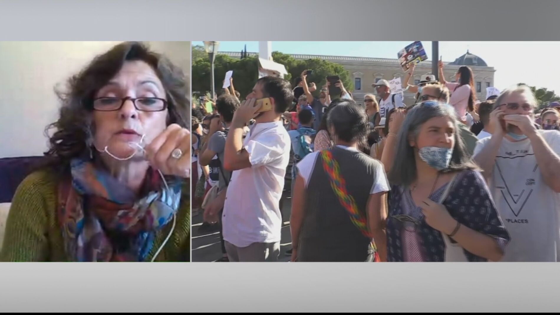 Una profesora que apoya a los negacionistas del coronavirus: "Los medios est&aacute;n traumatizando a los ni&ntilde;os haci&eacute;ndoles creer que pueden morir"