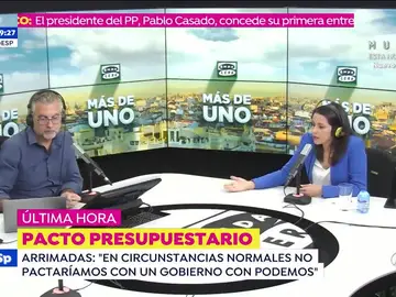 Entrevista a Inés Arrimadas en Onda Cero Entrevista a Inés Arrimadas en Onda Cero