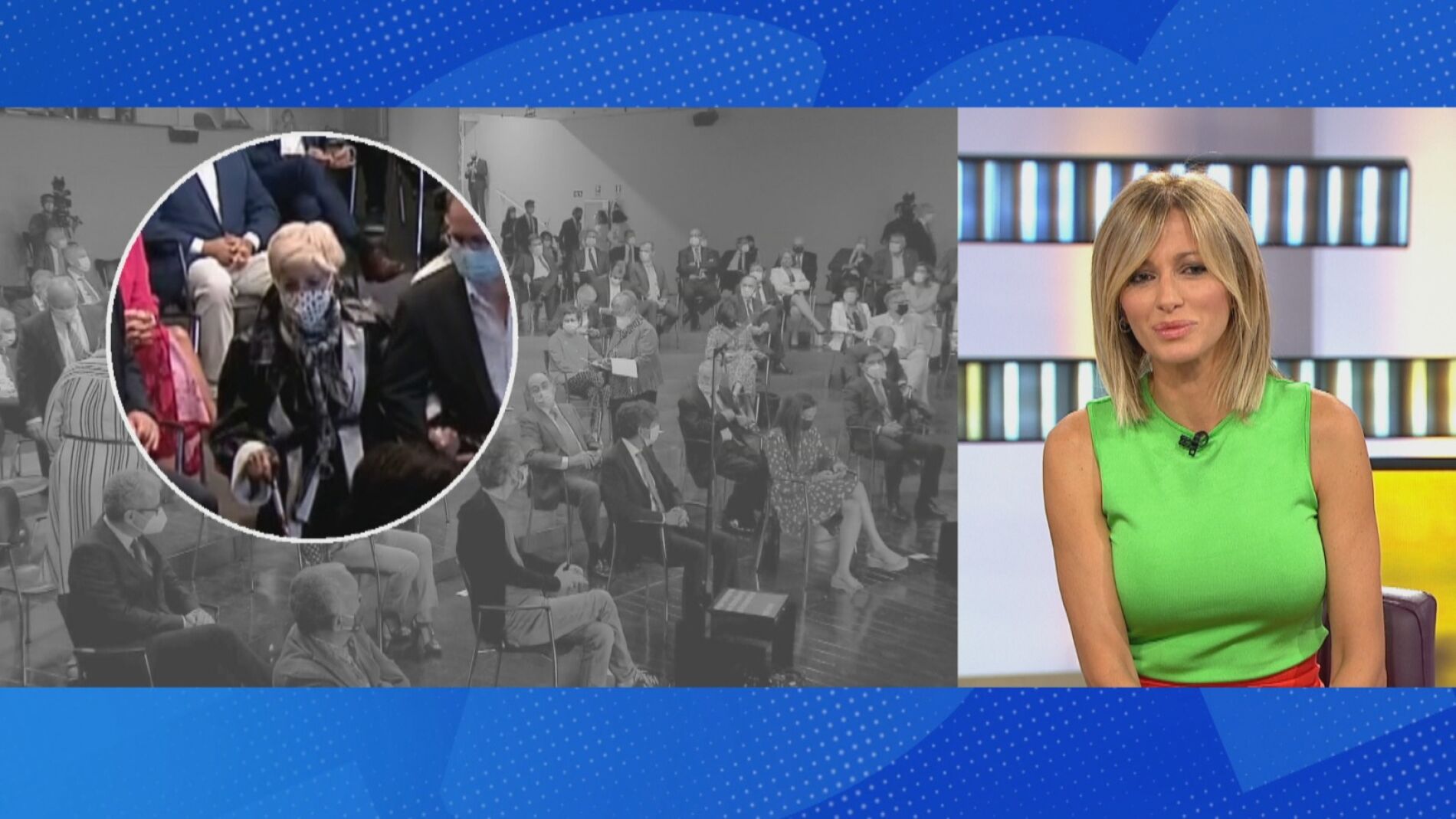 Concha Velasco, sobre la conferencia de Pedro S&aacute;nchez: "Me pareci&oacute; que estuvo bien, trat&oacute; de decir que tenemos que apoyarnos entre todos"