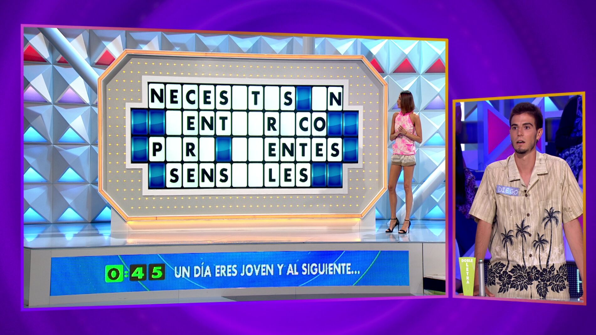 Un fallo de vocalizaci&oacute;n de Diego hace que el panel se le vaya de las manos: &ldquo;Para haberme matado&rdquo;