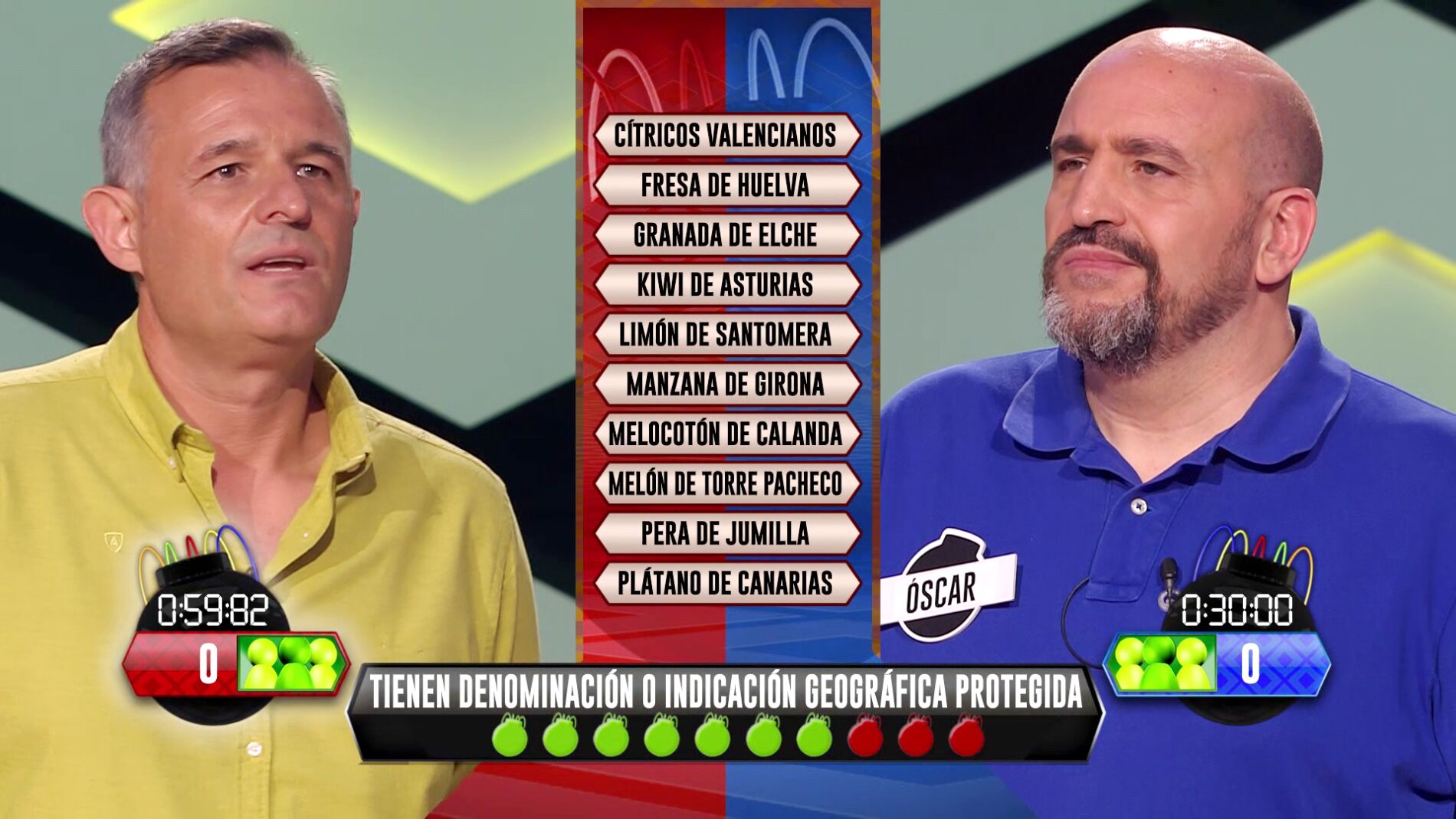 Tensa bomba estrat&eacute;gica entre &Oacute;scar, de 'Los dispersos', y Virgilio, de 'Los joro&ntilde;os'