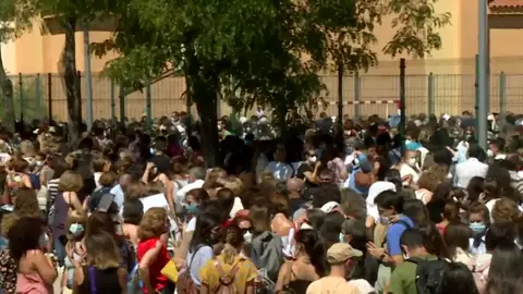 Profesores indignados a por las pruebas a dos días de la vuelta al cole Profesores indignados a por las pruebas a dos días de la vuelta al cole