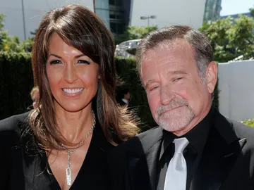 Robin Williams y su mujer, Susan Robin Williams y su mujer, Susan