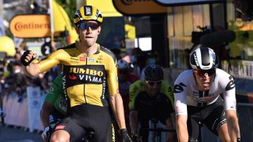 Victoria de Van Aert al esprint en Privas en la etapa 5 del Tour de Francia
