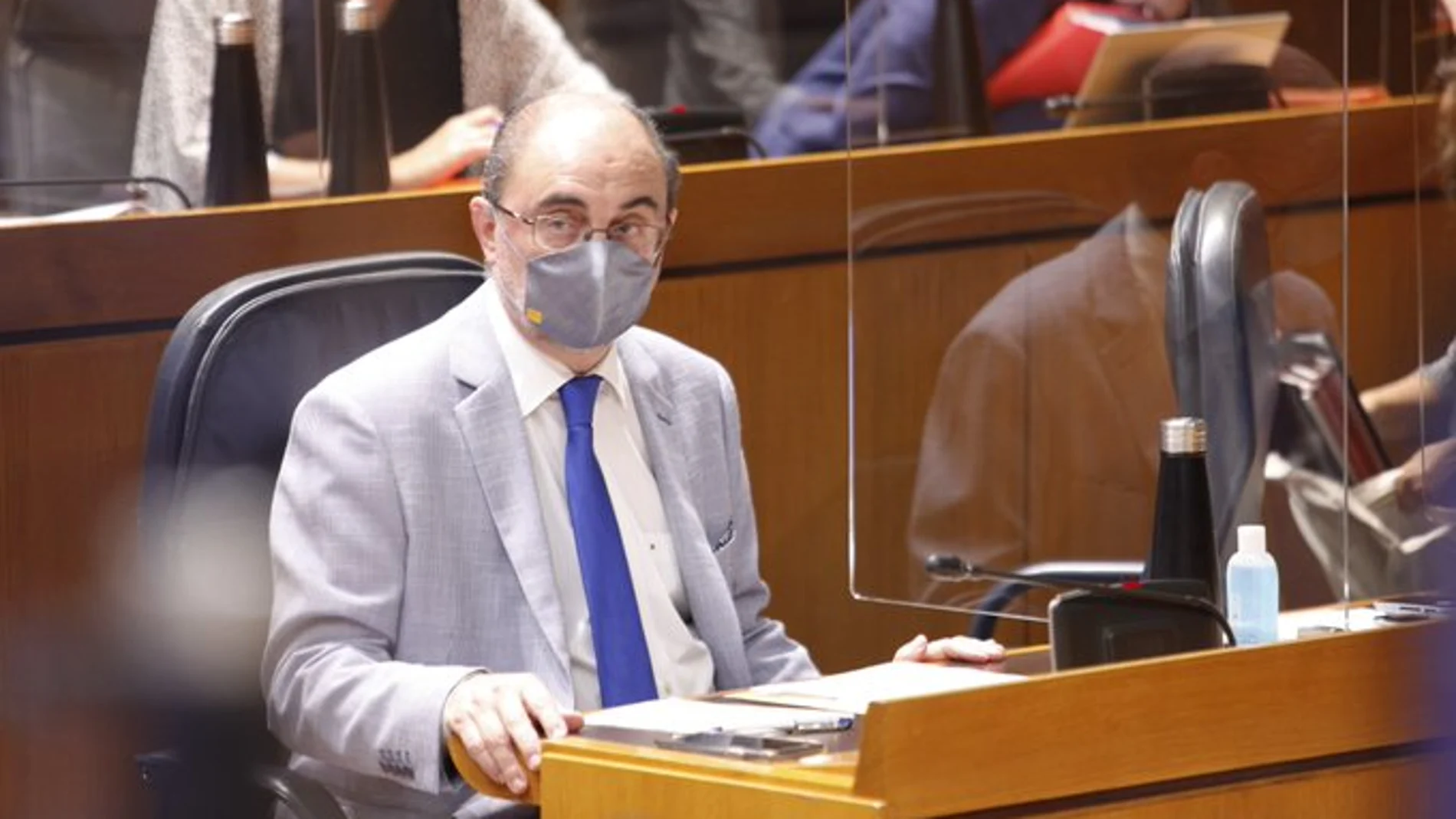 El presidente del Gobierno de Aragón, Javier Lambán El presidente del Gobierno de Aragón, Javier Lambán