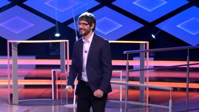 ¡Qué arte! Juanra Bonet sorprende con un improvisado baile en ‘¡Boom!’ 