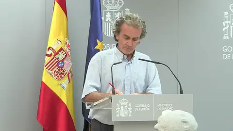 Comparecencia de Fernando Simón hoy jueves 3 de septiembre, streaming en directo Comparecencia de Fernando Simón hoy jueves 3 de septiembre, streaming en directo
