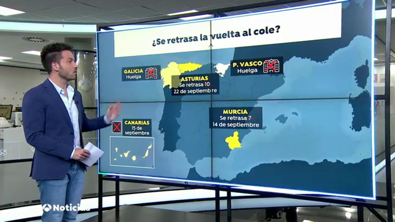5 comunidades retrasan la vuelta al cole por los rebrotes de coronavirus