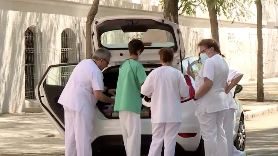 Registran un rebrote de coronavirus con 33 casos en el albergue de San Isidro, en Madrid Registran un rebrote de coronavirus con 33 casos en el albergue de San Isidro, en Madrid