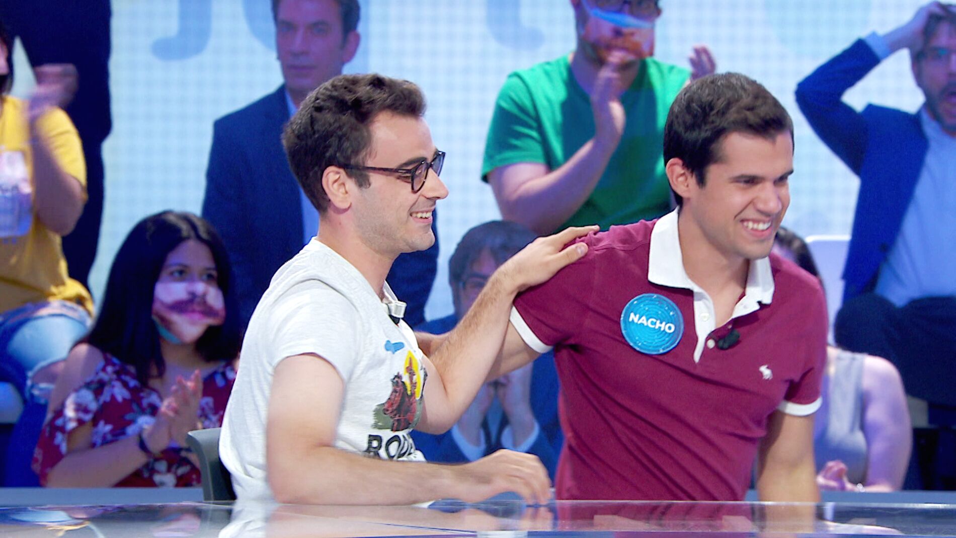 “Es duro verle irse”: La emocionante despedida de Pablo a Nacho tras 50 programas juntos en ‘Pasapalabra’ 