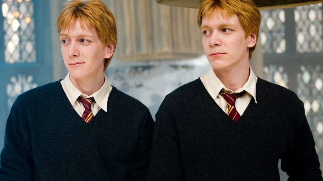 Fred y George Weasley en 'Harry Potter'