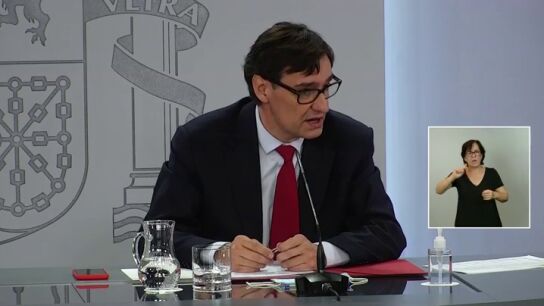 Salvador Illa: "Esperamos tener la vacuna del coronavirus a finales de diciembre"