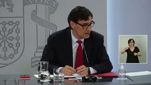 Salvador Illa: "Esperamos tener la vacuna del coronavirus a finales de diciembre" Salvador Illa: "Esperamos tener la vacuna del coronavirus a finales de diciembre"