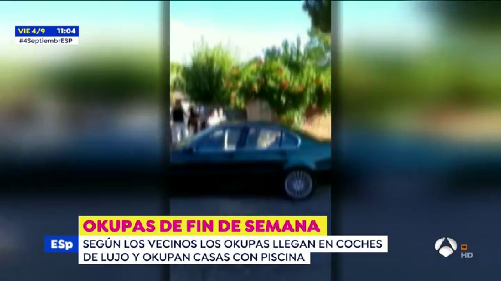 Así son los 'okupas de fin de semana' que llegan en coches de lujo a okupar casas con piscina