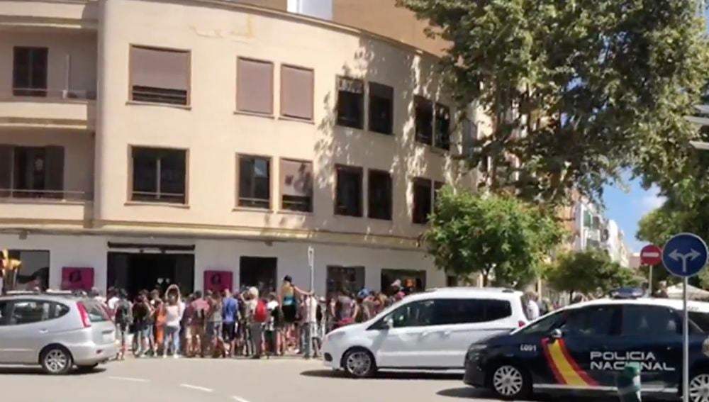 Manifestación en Ibiza