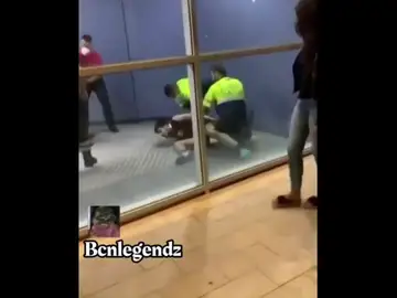 Un hombre sin billete muerde y arranca un trozo de carne de la pierna a un vigilante de seguridad en Terrasa Un hombre sin billete muerde y arranca un trozo de carne de la pierna a un vigilante de seguridad en Terrasa