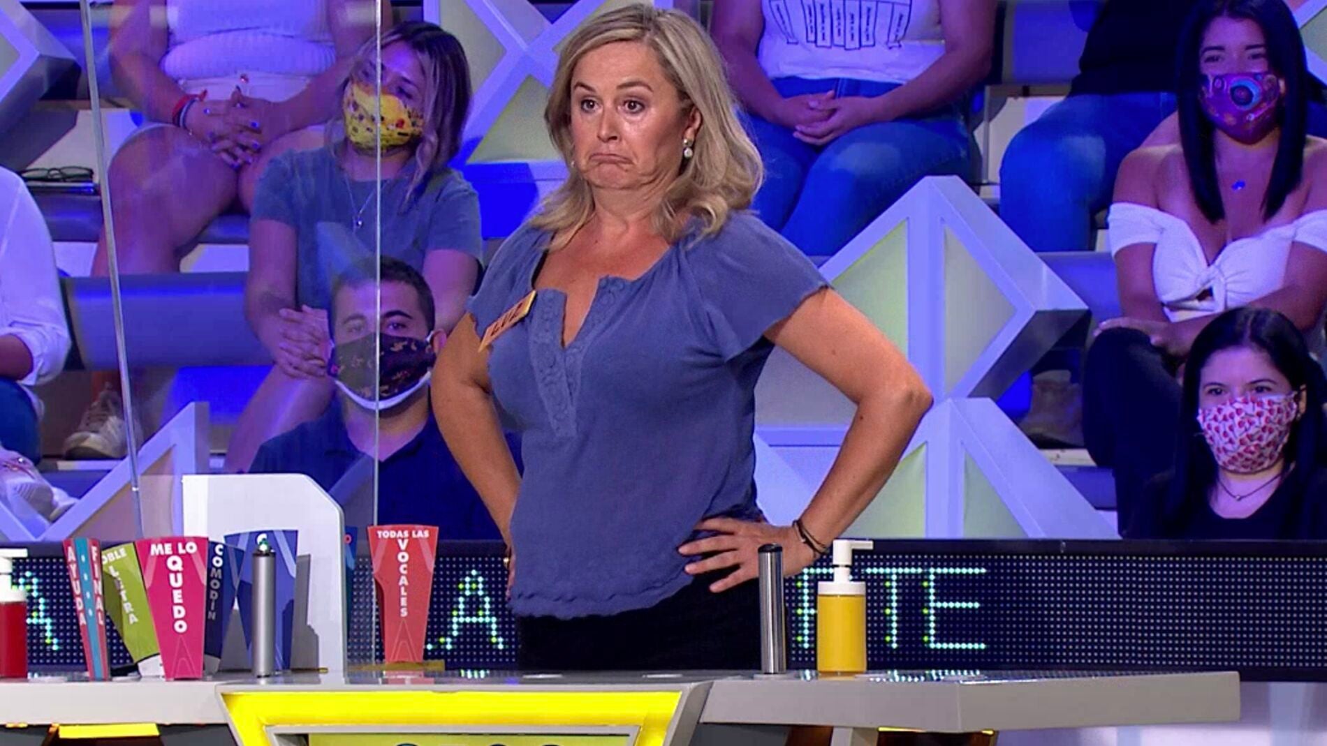 Luz, la concursante m&aacute;s bailonga de todo el plat&oacute; de &lsquo;La ruleta de la suerte&rsquo;