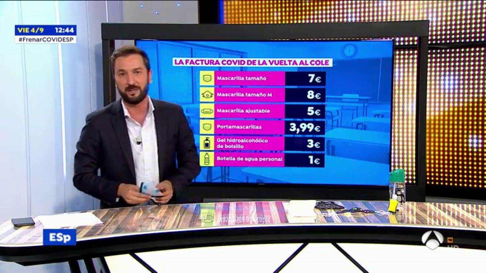 Este el es el kit de protección contra el coronavirus que necesitarán los niños en el colegio