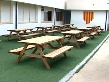 Los colegios habilitan nuevos espacios para poder cumplir las ratios por clase por el coronavirus